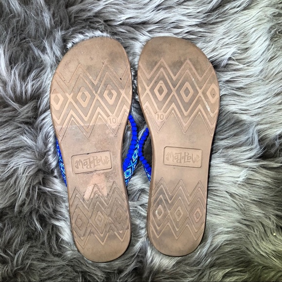 Blue Flip Flops - Picture 6 of 8